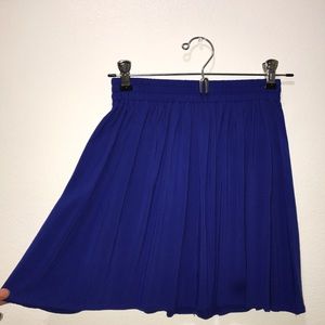 Royal Blue Skirt