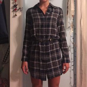Flannel dress