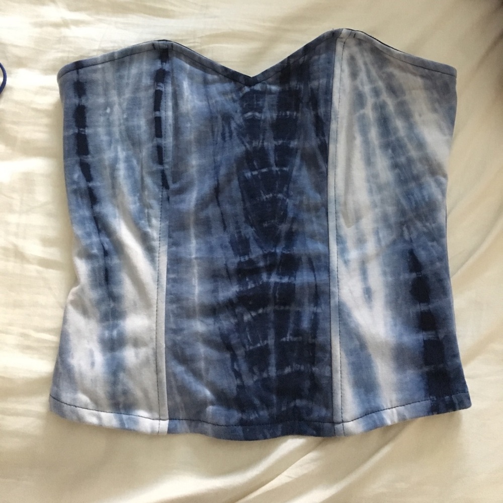 Tie dye tube top