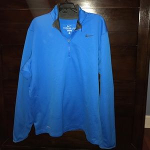 Nike pullover zip up sweater