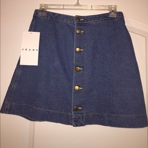 Jean skirt