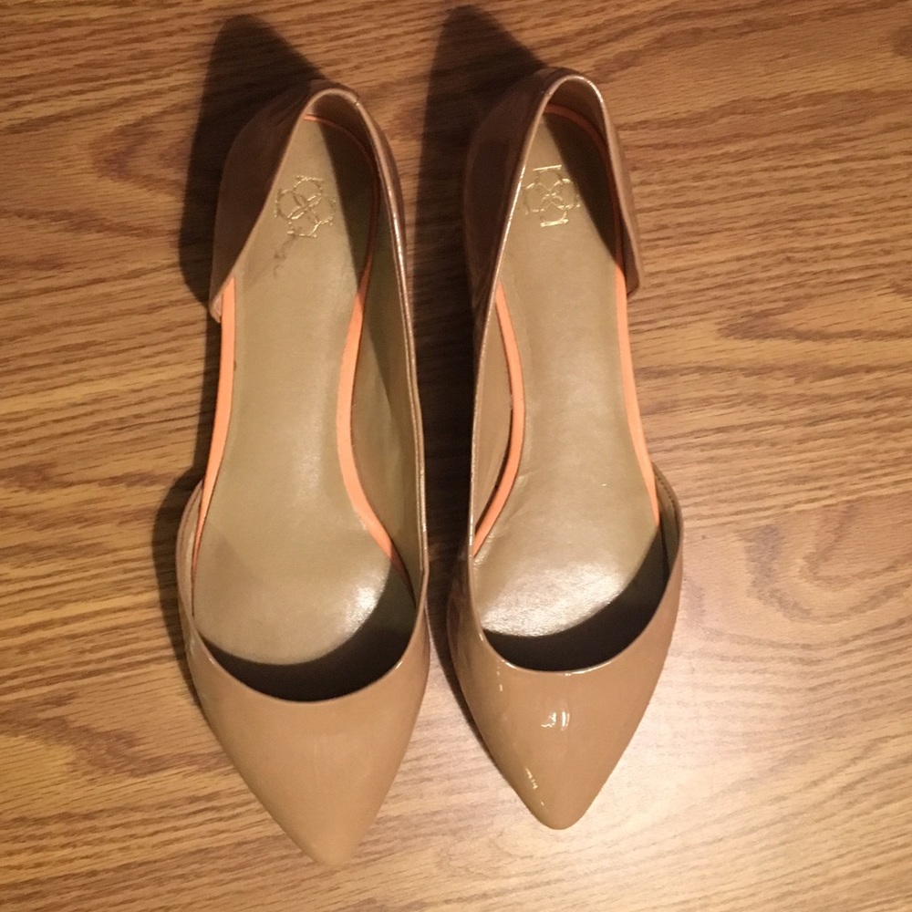 Ann Taylor Leather Flats