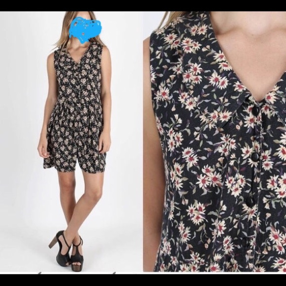 Floral rumper size M/L