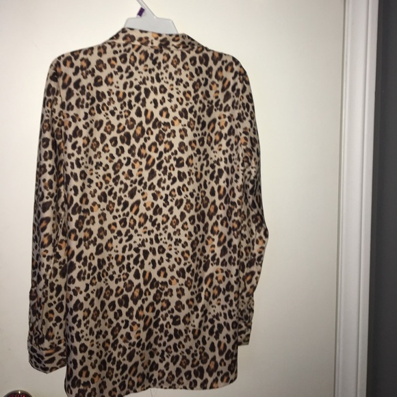 H&M Leopard Print Blouse - Picture 3 of 3