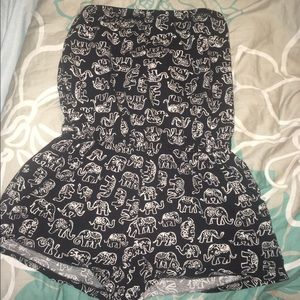 Forever 21 elephant romper