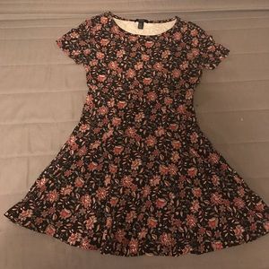 floral skater dress