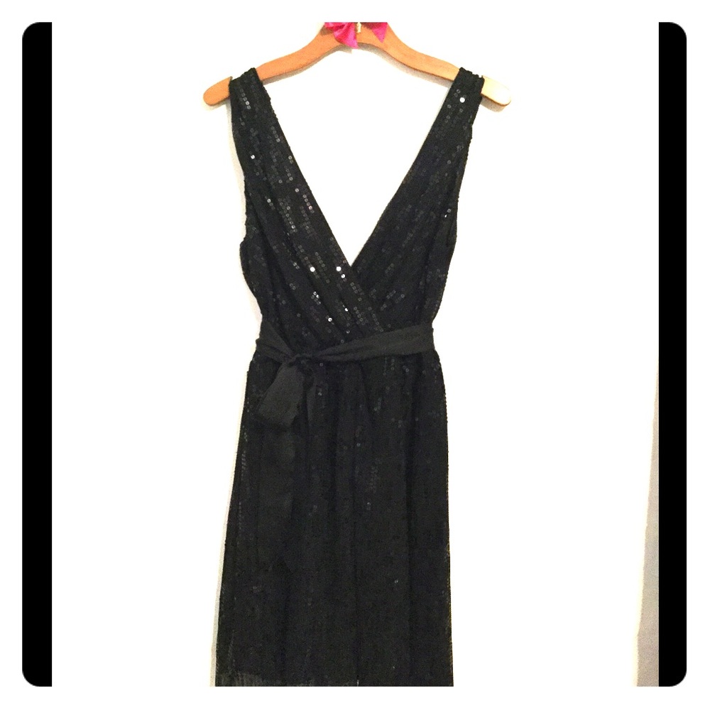 Little Black Sequins Dress💋