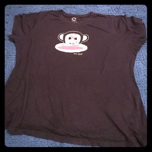 Black Paul frank t-shirt