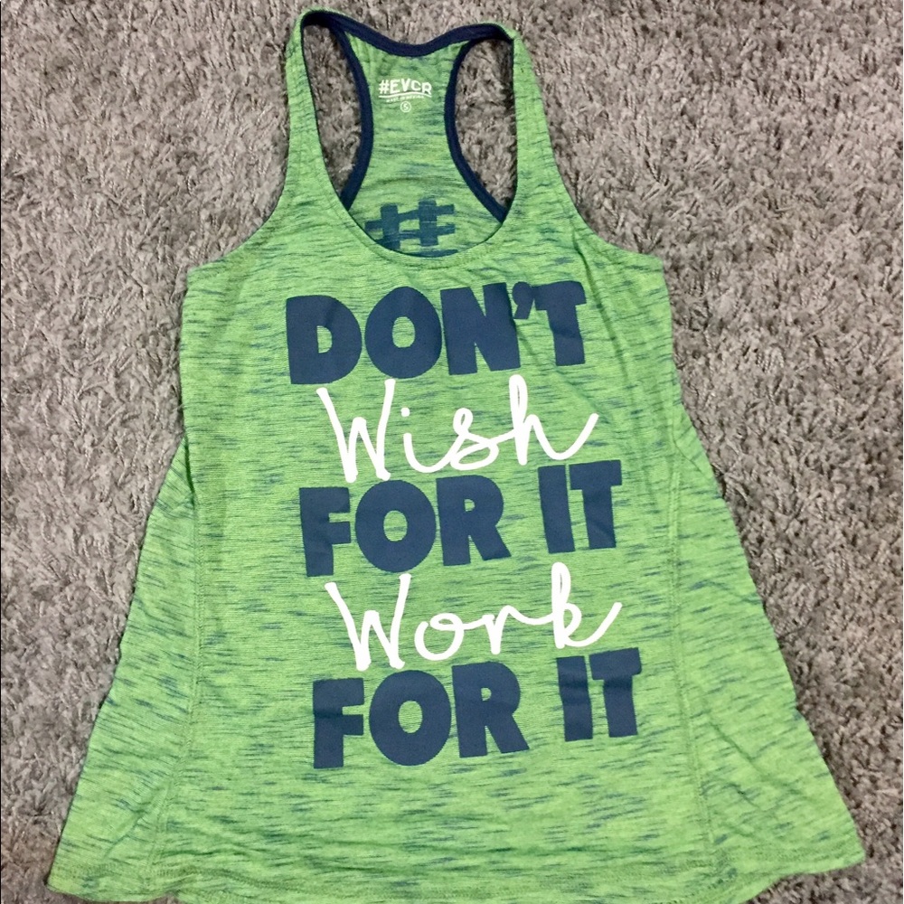 Peplum fitness tank