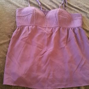 Xhilaration Juniors XXL Purple Sleeveless Blouse