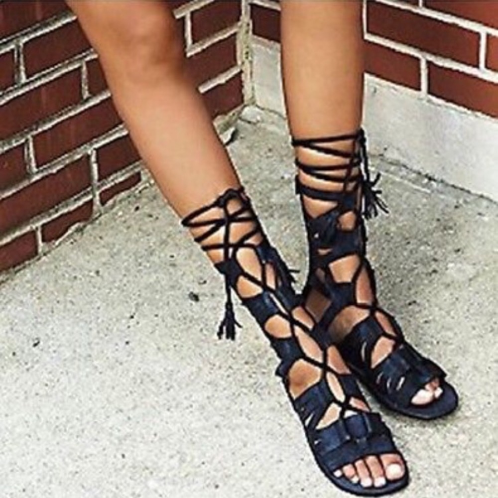 Free People Mesa Verse Gladiator Sandal size 39