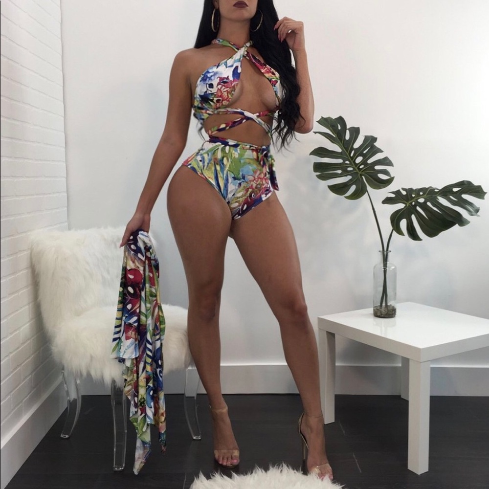 Wrap Bikini Set