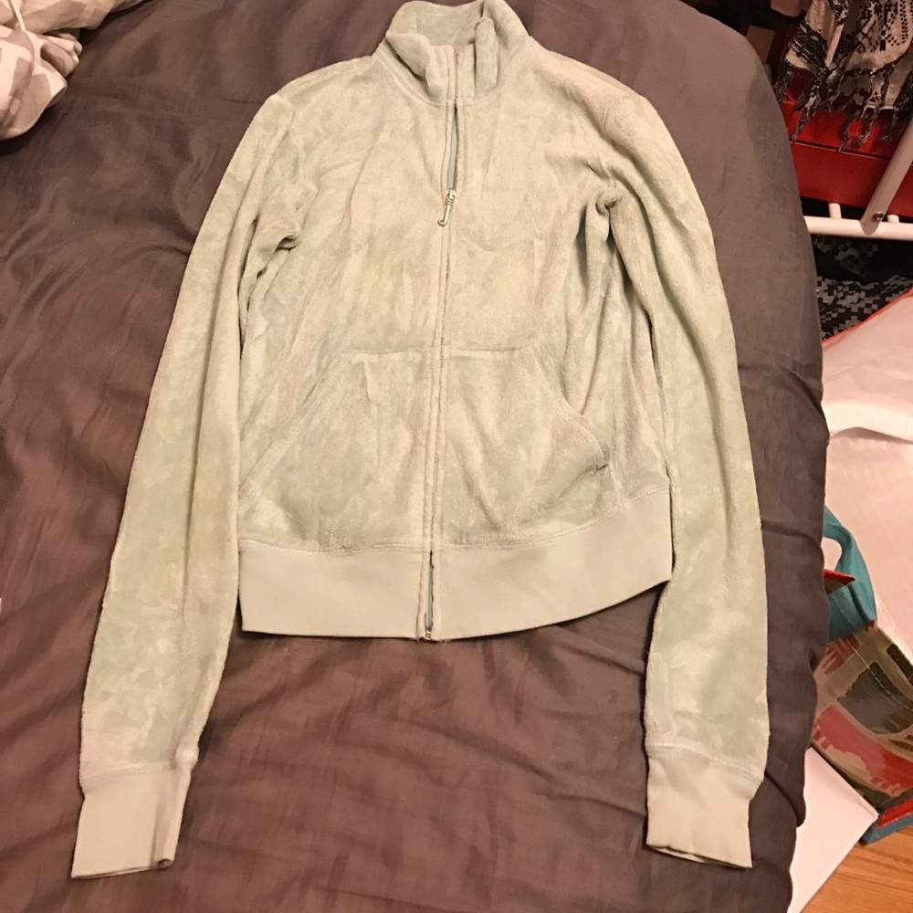 Juicy couture terry cloth zip up