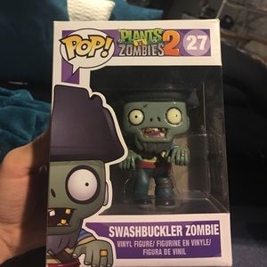 Funko Pop-Plants vs Zombies 2-Swashbuckler Zombie
