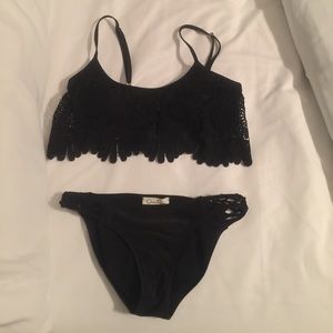 Black bathing suit