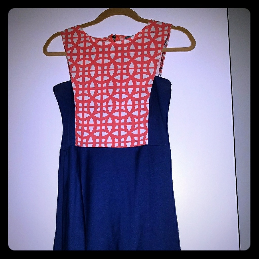 VFISH Retro Mod Fit and Flare Dress