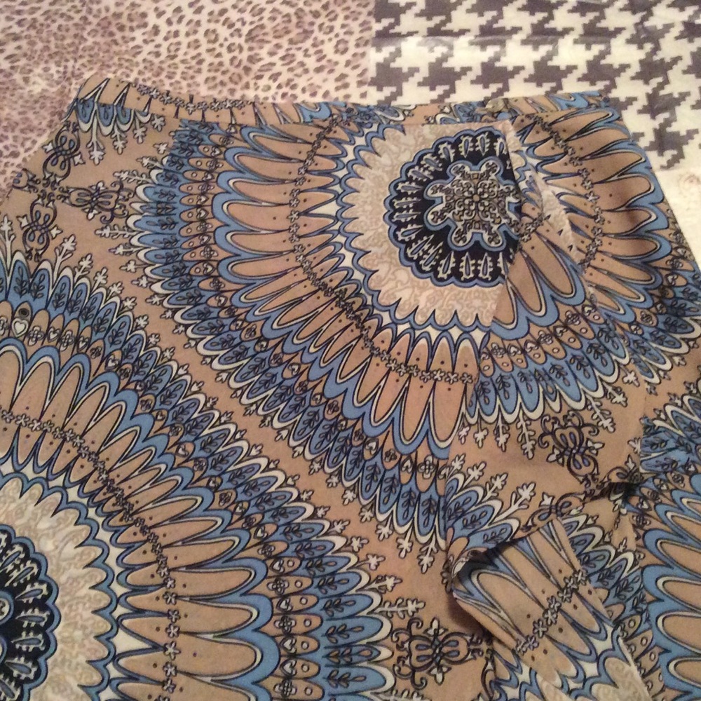 Silk Wrap Skirt