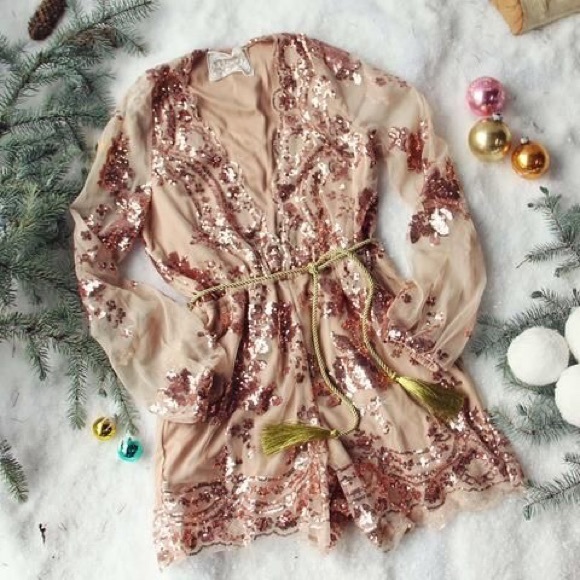 Spool No. 72 Snow Rose Romper - Picture 1 of 7