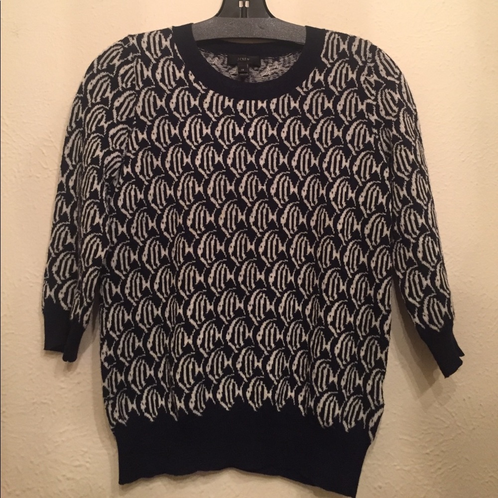 J.Crew Fish Sweater