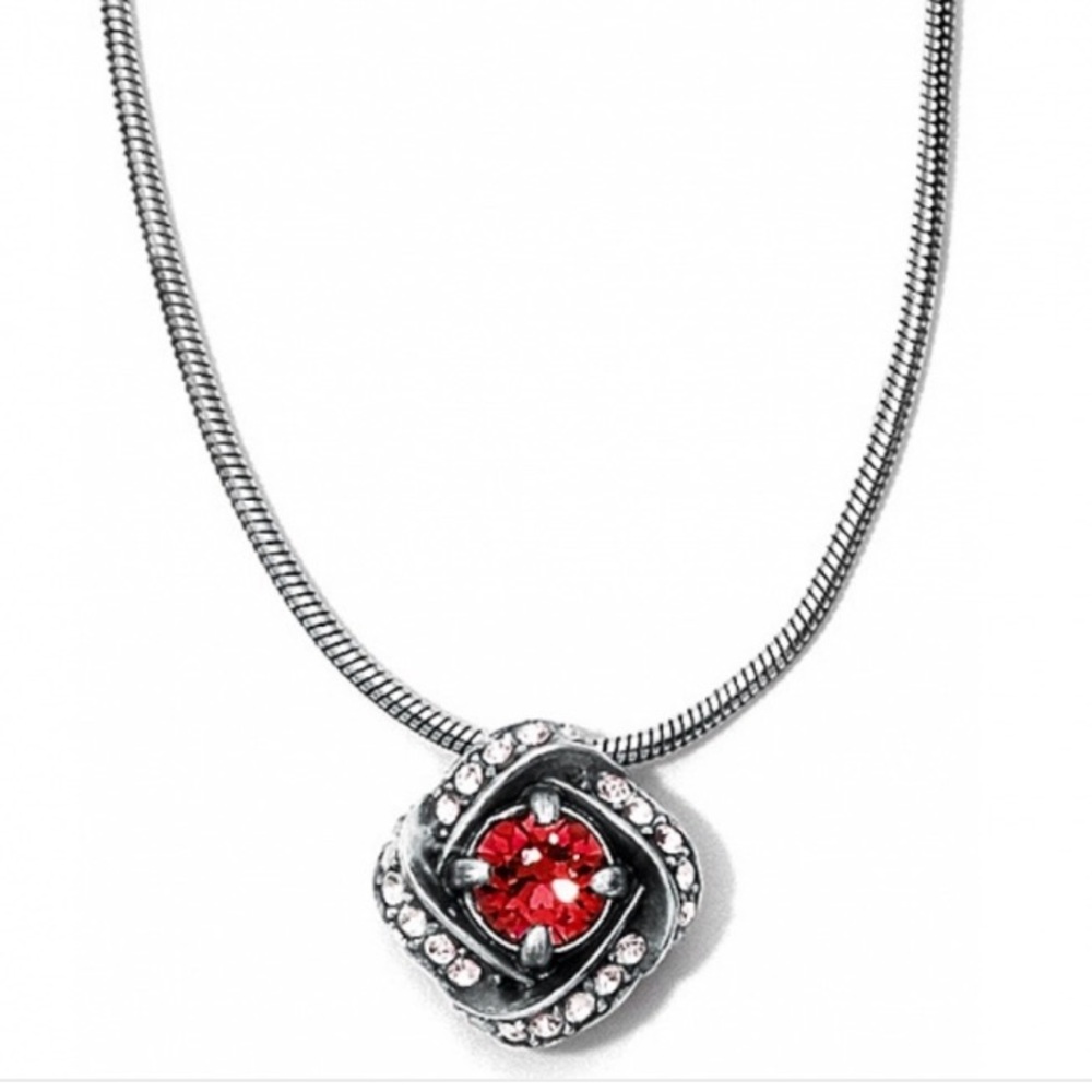 Red Brighton eternity necklace