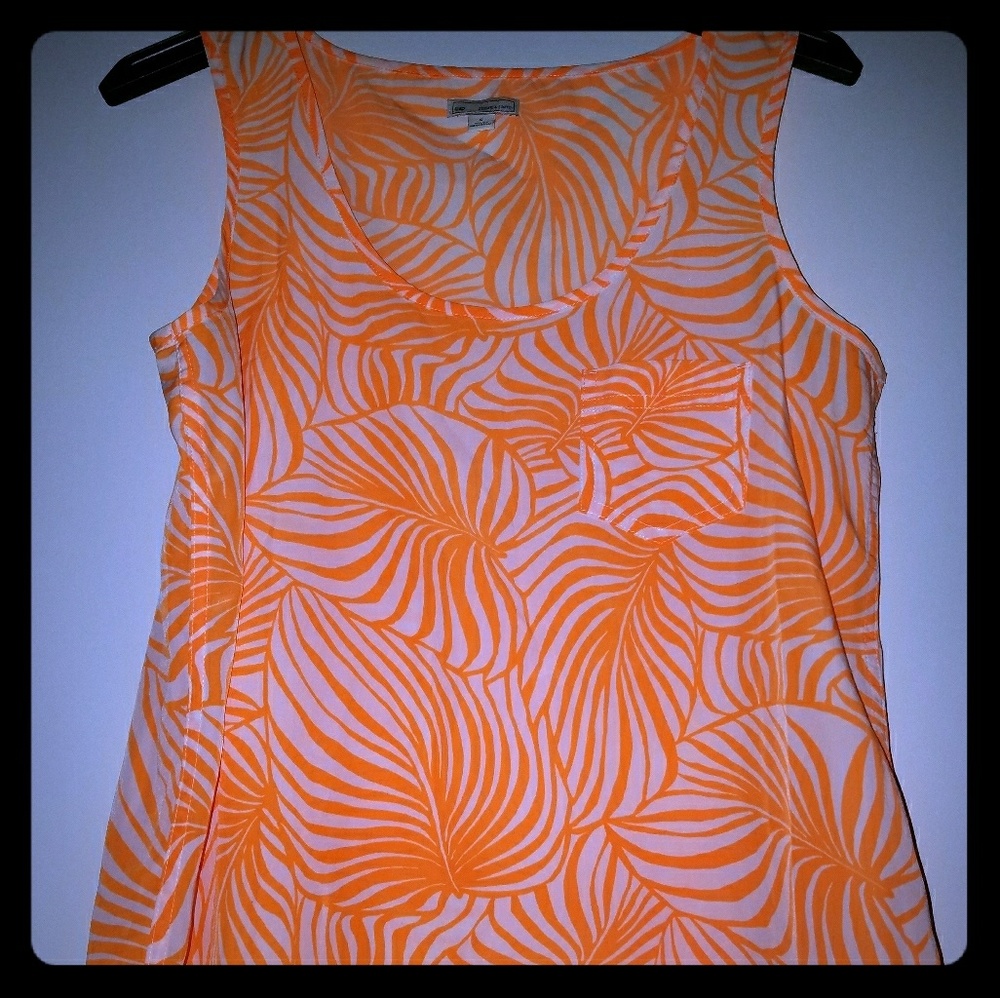 Gap Orange Print Tank