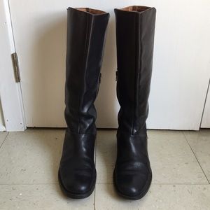 Tall Black JCrew Riding Boots