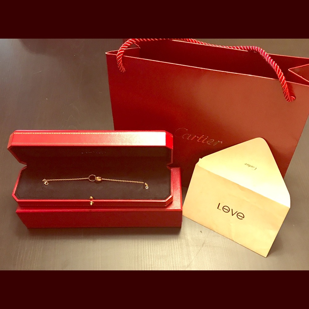 *Sold*...Cartier Pink Gold Baby Love Bracelet