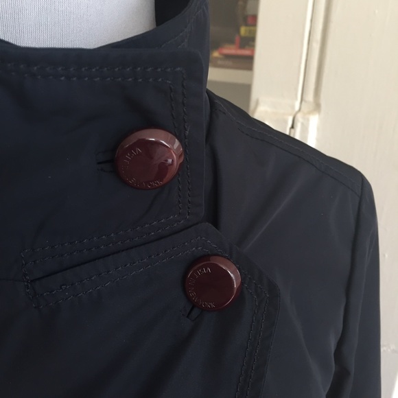 {VINY} Navy Light Trench Jacket - Picture 3 of 4