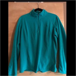The North Face fleece 3/4 zip