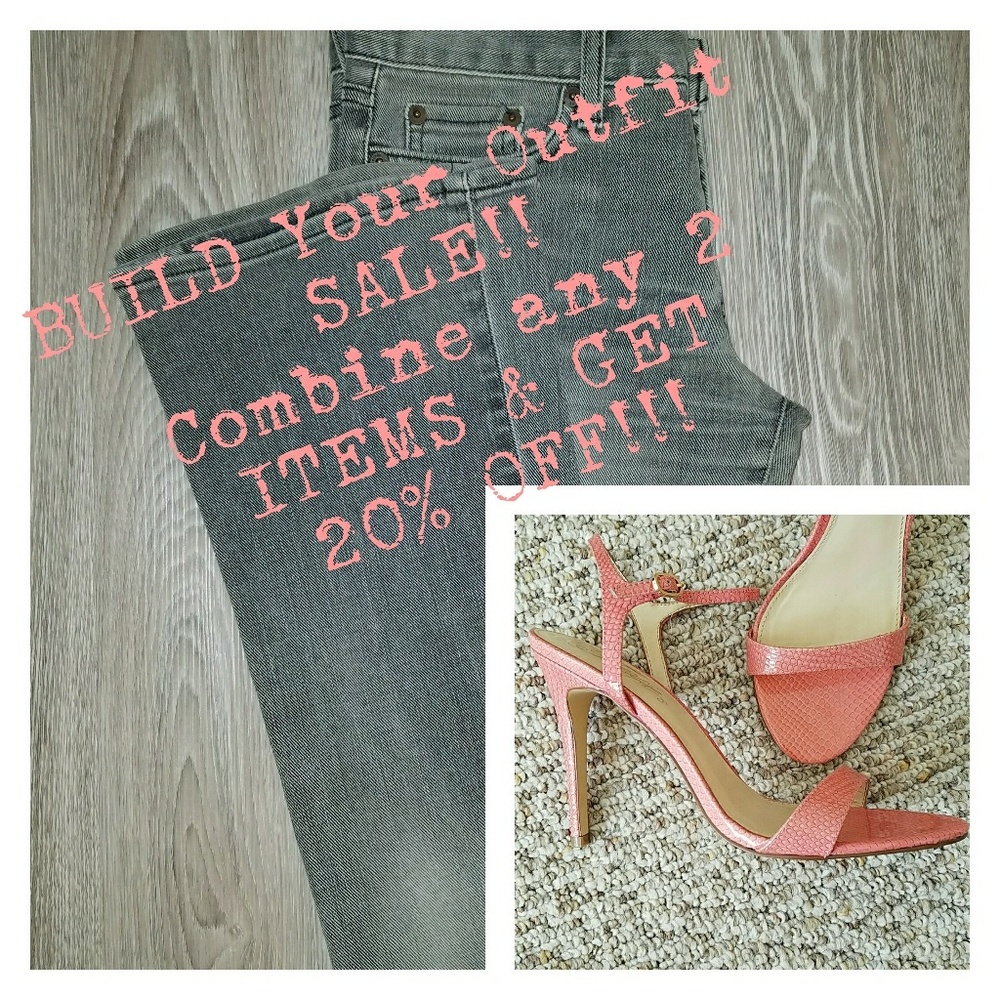 Build your outfit! Get 20% off ANY 2 ITEMS!!