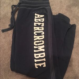 Abercrombie blue sweatpants
