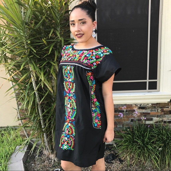 Mexican Embroidered Dress