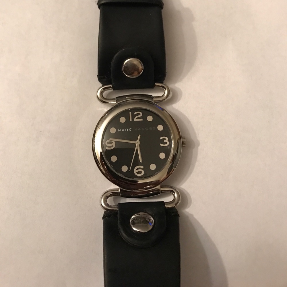 Marc by Marc Jacobs Molly black dial watch