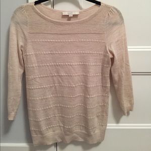 Loft 3/4 light weight sweater