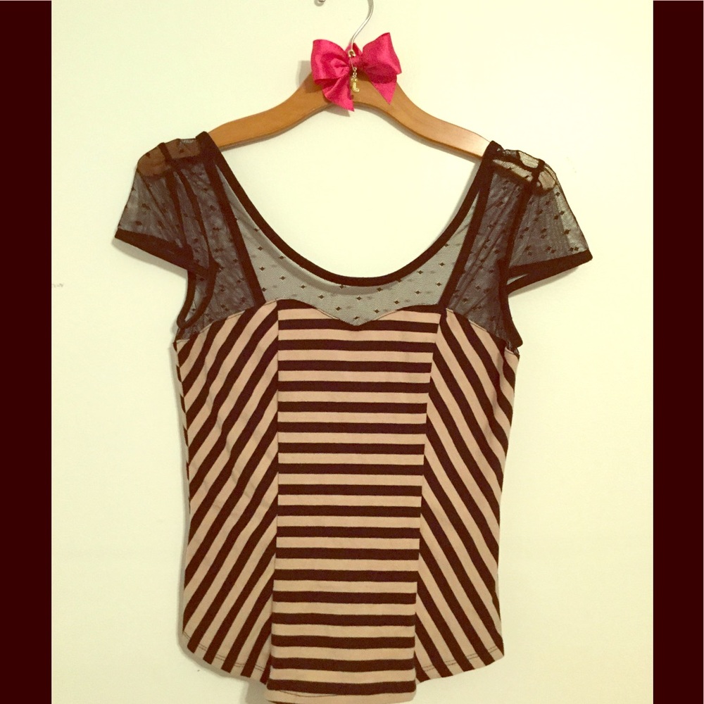 Corset style top