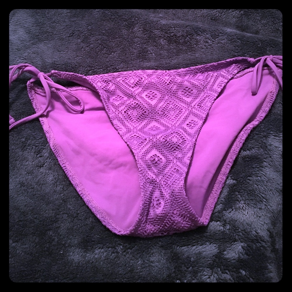 Dark Purple bathing suit bottoms