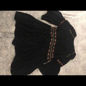 American eagle belle sleeve dress