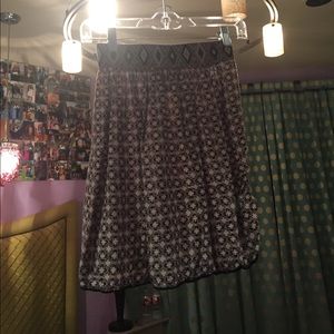 Patterned skirt