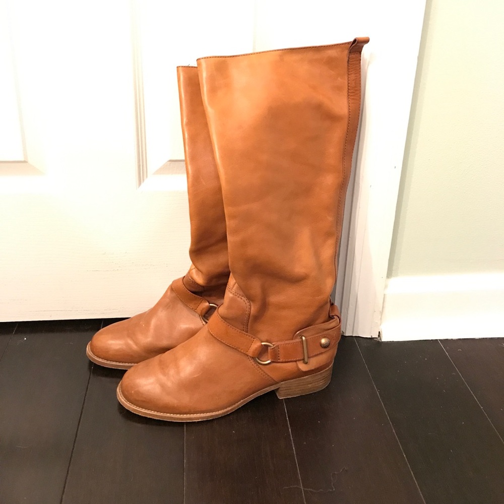Coach Natalie camel boots, need new lining