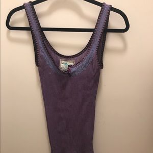 Free People Purple Tank Top - size small