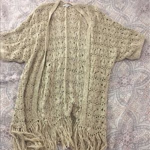 Crocheted cardigan