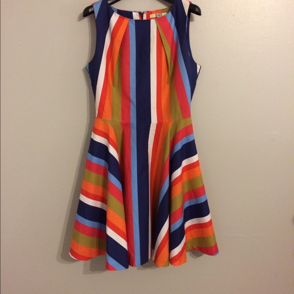 BB Dakota fit & flare Lilly striped dress - Picture 2 of 6