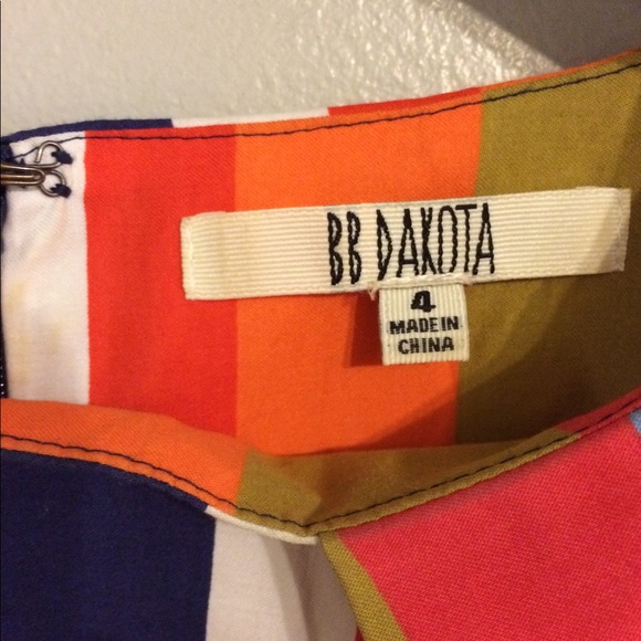 BB Dakota fit & flare Lilly striped dress - Picture 4 of 6