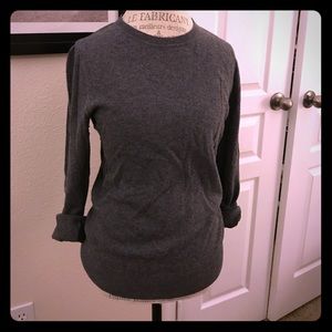 Crew neck wool sweater