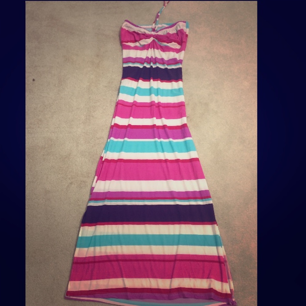 Striped Maxi