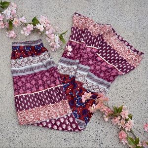 🌸 Bohemian Wide Leg Pants
