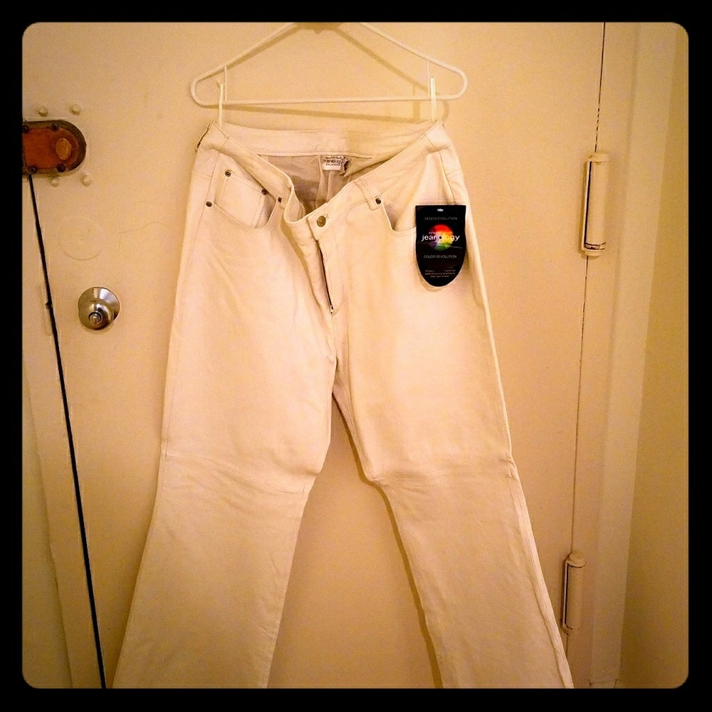 Jeanology Leather Jeans