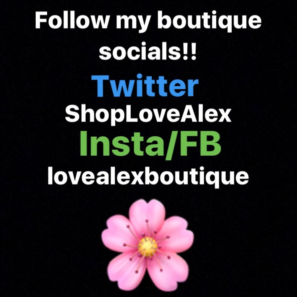 Social medias for my boutique!!