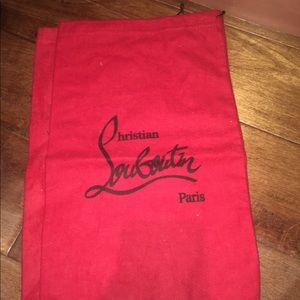 Christian Louboutin Duster shoe bags