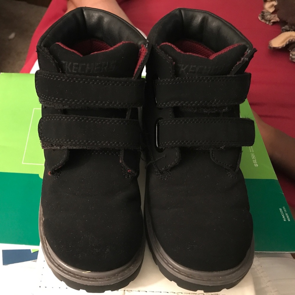 Boys Skecher Boots.